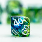 Green Sun's Zenith DND/TTRPG Dice set - Dicemaniac