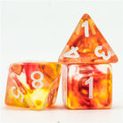 Fire Balls DND/TTRPG Dice set - Dicemaniac