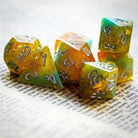 Sungold Sentinel DND/TTRPG Dice set - Dicemaniac