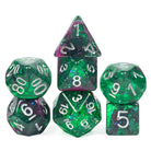 Green Burst DND/TTRPG Dice set - Dicemaniac