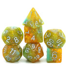 Sungold Sentinel DND/TTRPG Dice set - Dicemaniac