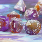 Purple Worm DND/TTRPG DICE SET - Dicemaniac