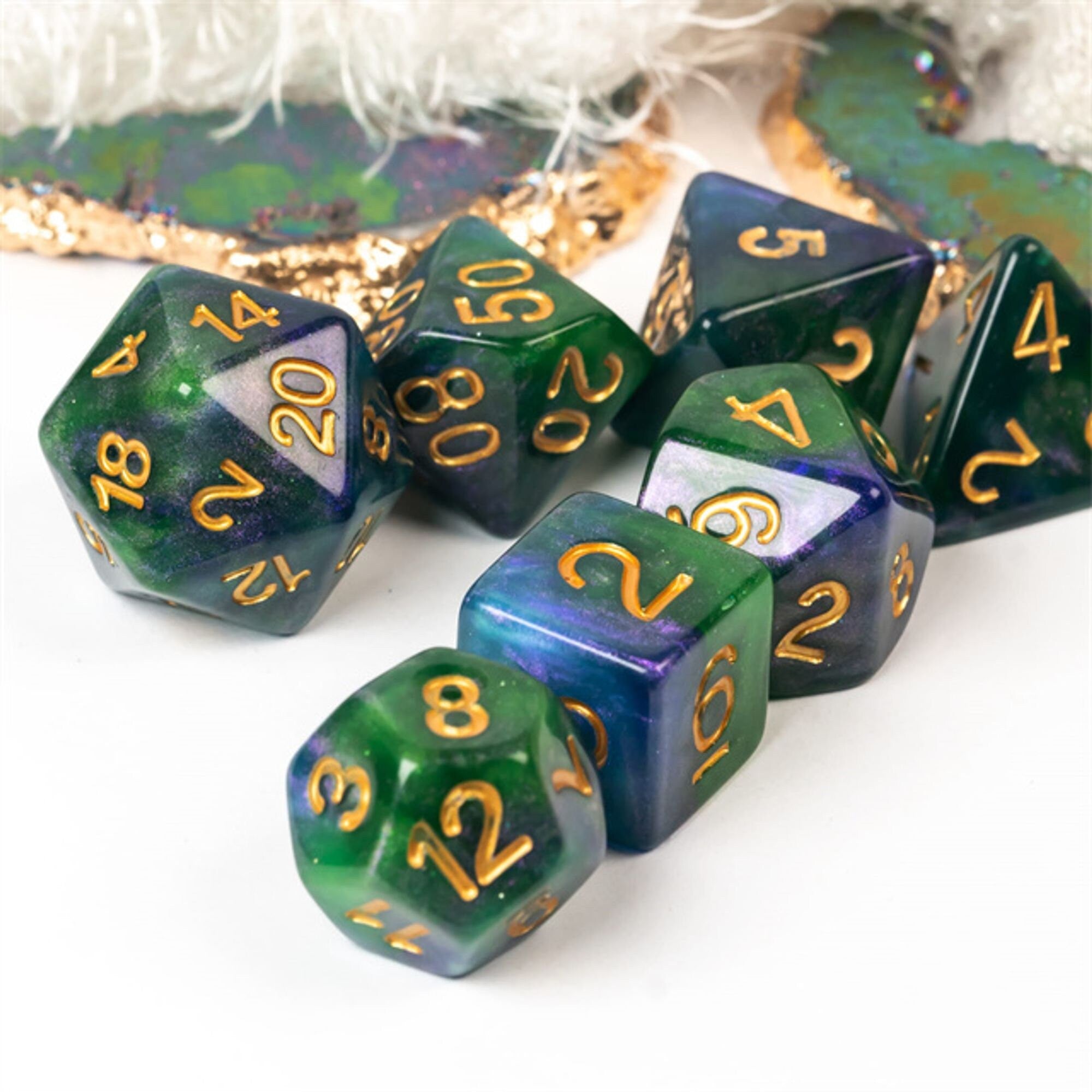 Fortune Teller DND/TTRPG Dice set - Dicemaniac