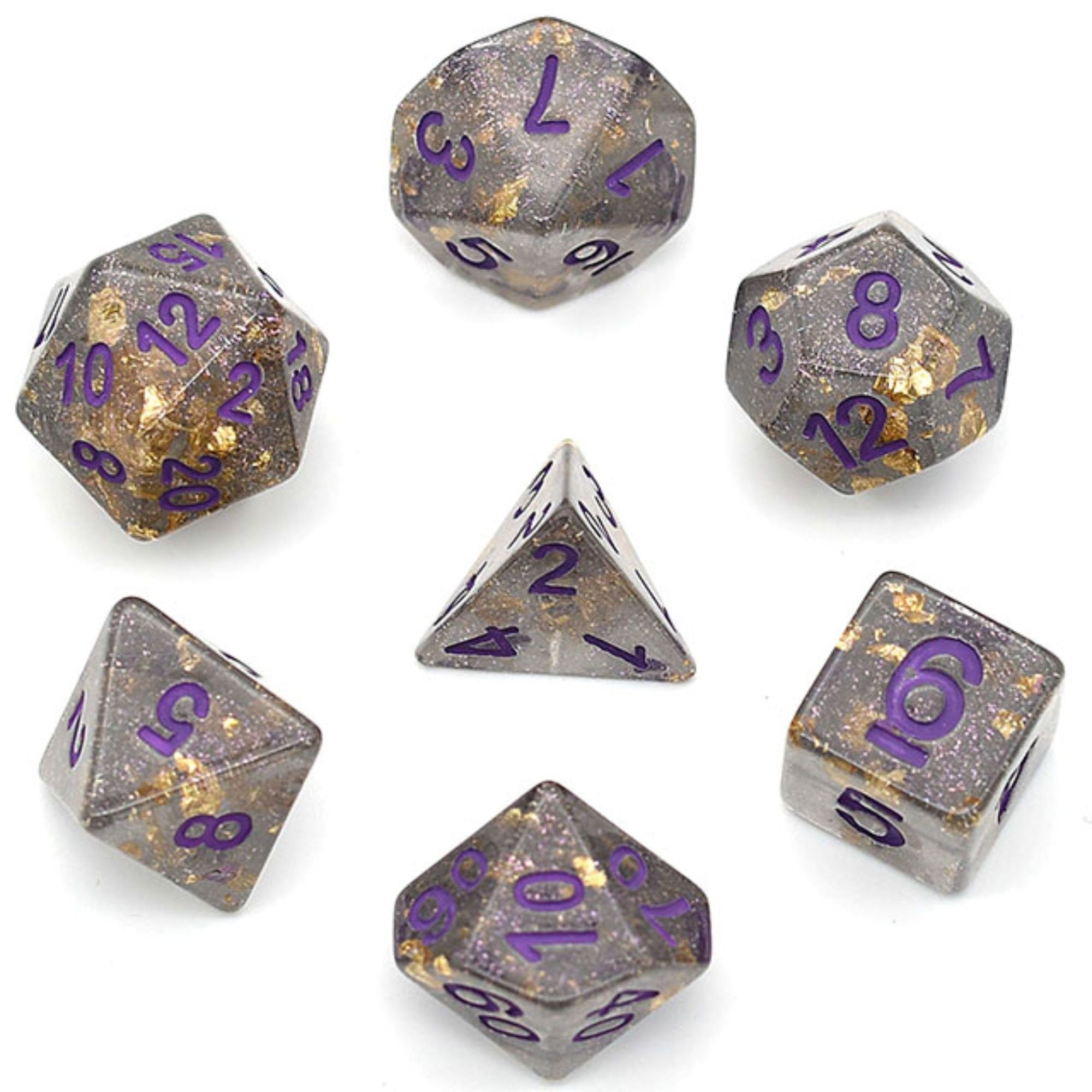 Moon Rock DND/TTRPG Dice set - Dicemaniac