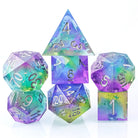 Mythical Chaos Sharp Edge DND/TTRPG Dice set - Dicemaniac