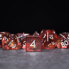 Brown Mushroom DND/TTRPG Dice set - Dicemaniac